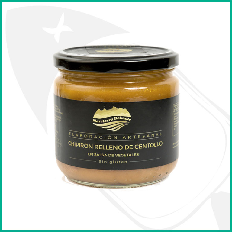 Chipirón relleno de centollo conserva gallega premium