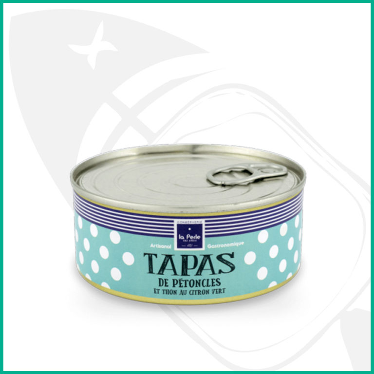 Vieiras con atún y limón