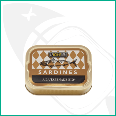 Sardinas con Tapenade en aceite Ecológico