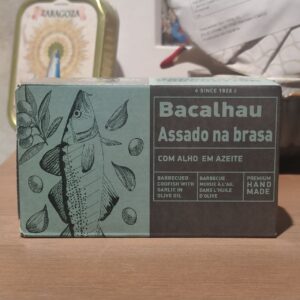 Conserva de bacalao a la brasa de Aveiro