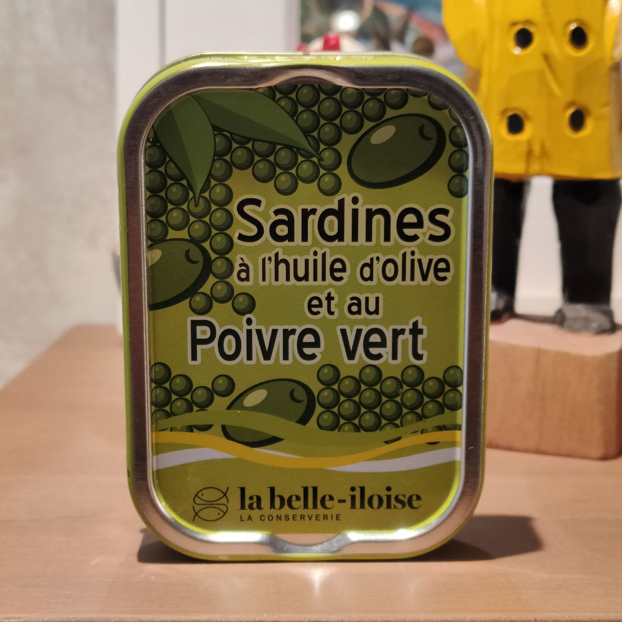 Conserva bretona de sardinas con pimienta verde en grano