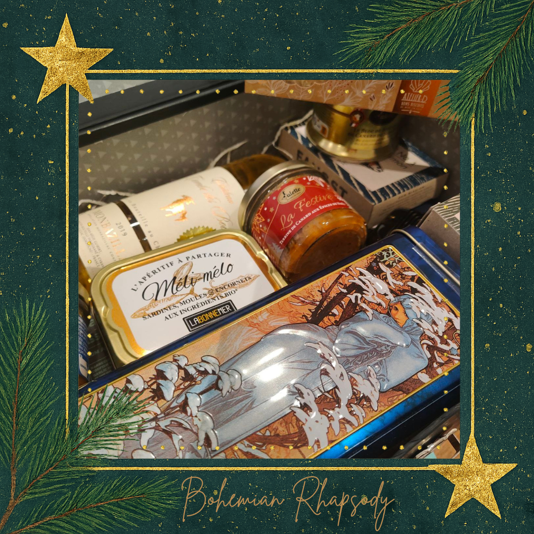 Cesta realo detalle con caja bombones detalle de cesta regalo con caja metálica de bombones