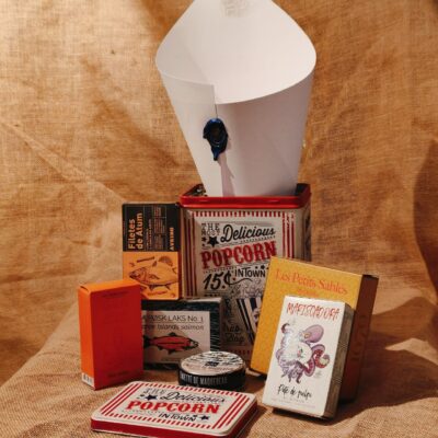 caja regalo gourmet formato palomitas