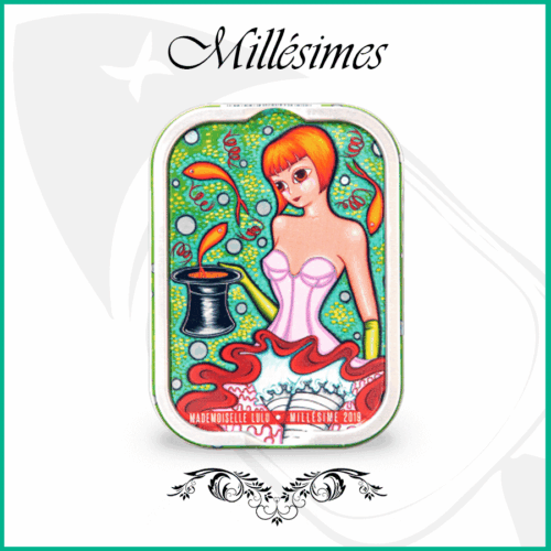 Sardinas MILLESIME 2019 Coralie Joulin añadas colección
