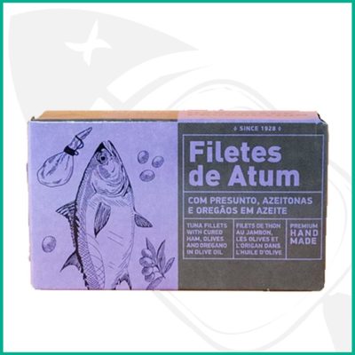 Conserva de Pescado Atún con Jamón aceitunas y Oregano Atún en conserva Portugues con aceitunas jamón y oregano