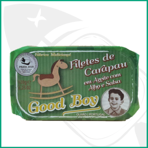 Jurel ajo perejil. Conserva en lata de Jurel con ajo y perejil.