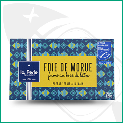 LPDBAC01 Foie de bacalao ahumado con humo de haya