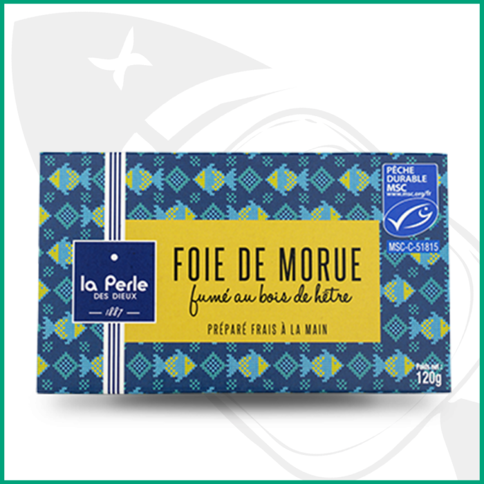 LPDBAC01 Foie de bacalao ahumado con humo de haya