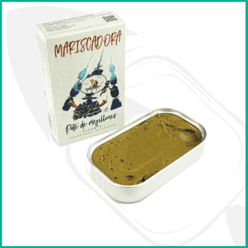 Paté de mejillones picantes