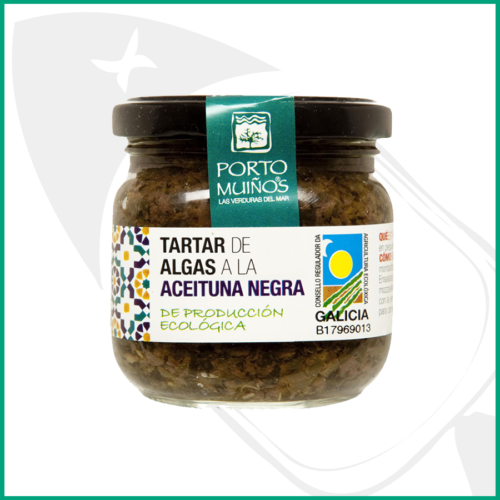 Tartar de Algas a la Aceituna negra