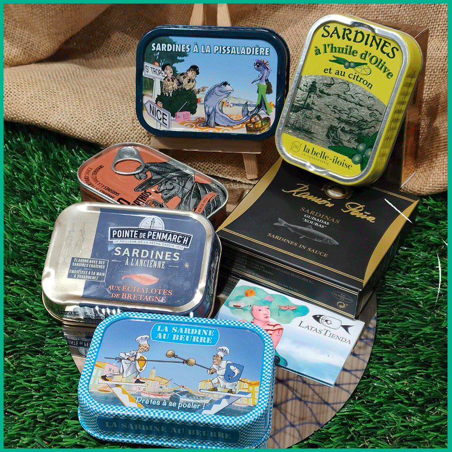 Surtido de conaserva de sardinas