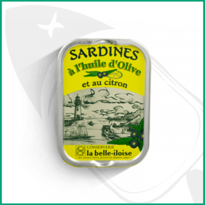 Conserva de Sardinas con aceite de oliva y limón