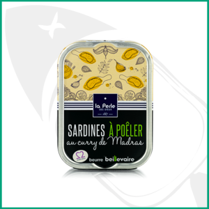 Conserva de Sardinas para degustar en caliente con curry Madras
