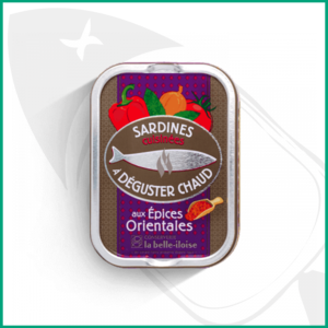 Sardinas degustar caliente especias orientales Lata de Sardinas para degustar en caliente con especias orientales