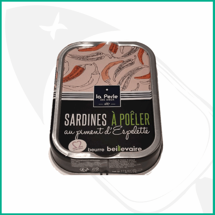 Sardinas para calentar con Pimiento de Espelette.