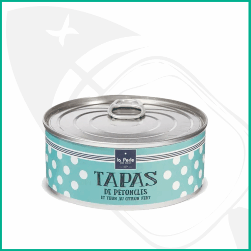 Tapas de vieiras con atún y lima Tapas de vieiras con atún y lima