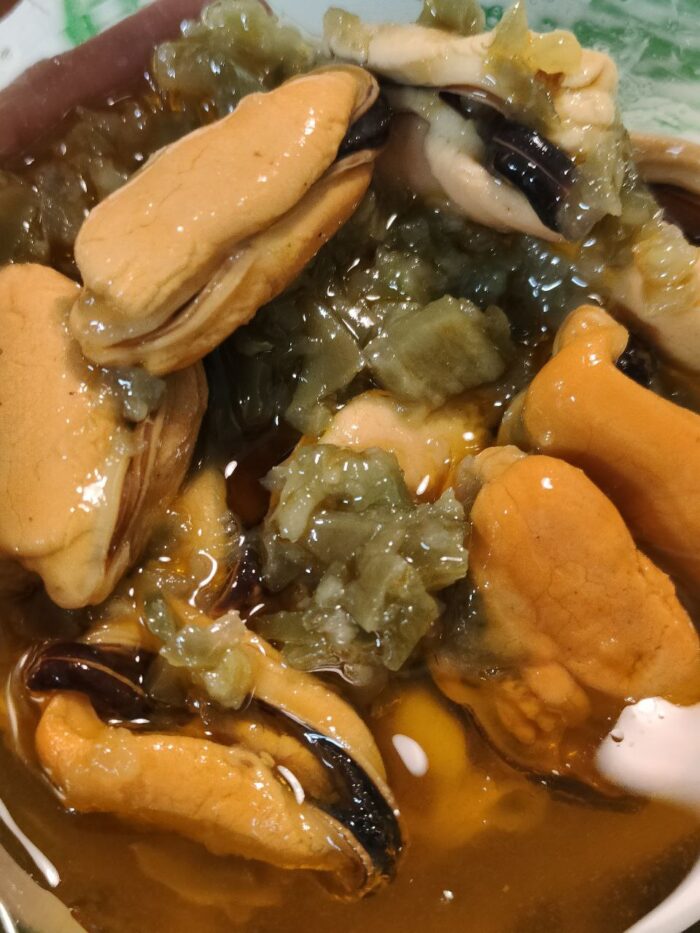 mejillones con jalapeños mejillones con jalapeños