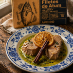 conserva de atún con naranja y canela