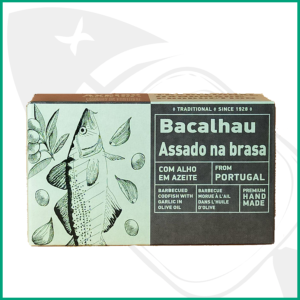 Conserva Bacalao a la brasa con aceite y ajo