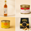 Selección gourmet francesa con vermouth y terrinas para compartir o regalar.