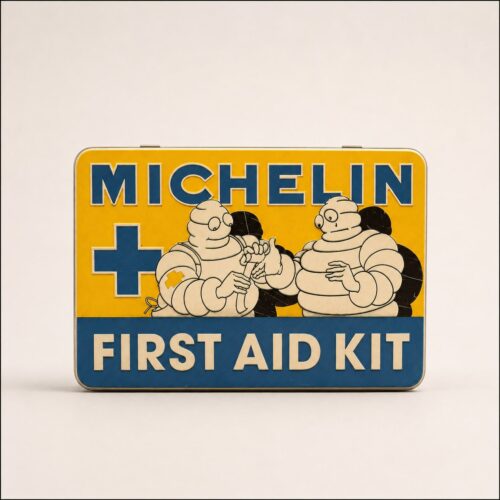 Caja Metal Kit Primeros auxilios
