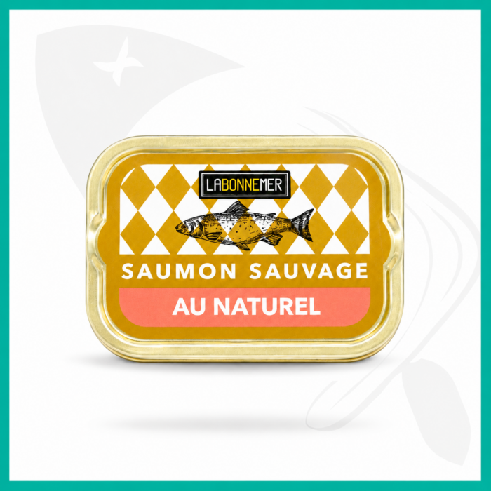 salmón salvaje al natural Salmón salvaje al natural de La Bonne Mer